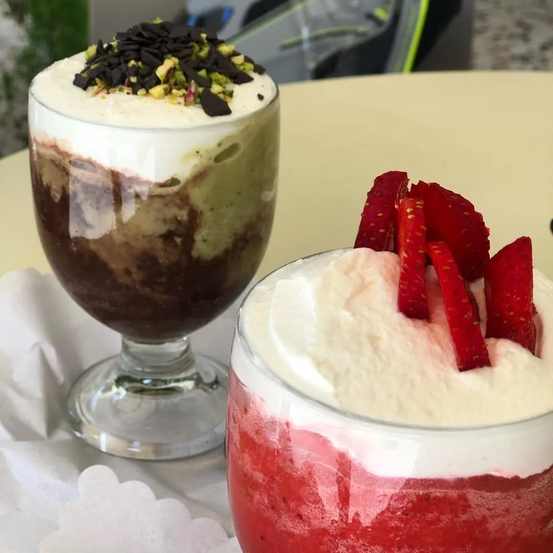 Dessert in bicchiere